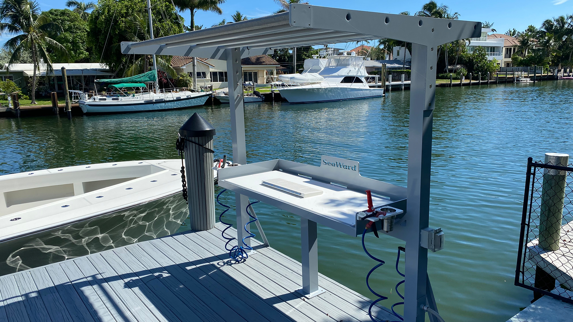 The Best Fish Cleaning Station installed on your dock