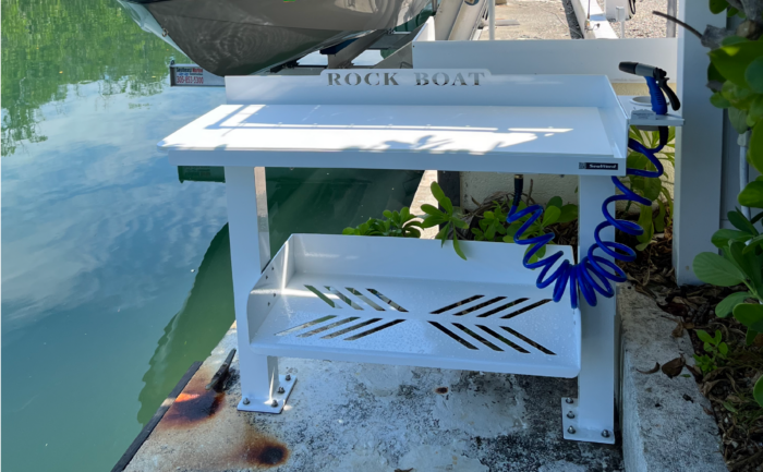 Fish Cleaning Table & Bait Stations For Boat Docks