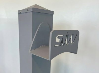 Sea Post 6x6 View 1 Marine Power Pedestal