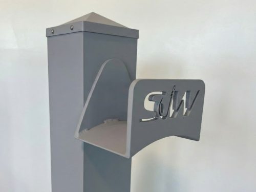 Sea Post 6x6 View 1 Marine Power Pedestal