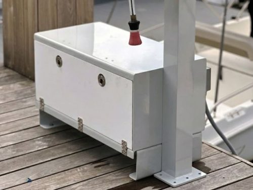 Sea Water Dock Cabinet View 1 -by Gem