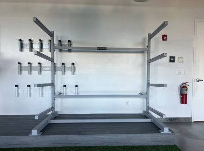 The Paddler View 2 Kayak Storage & SUP Racks