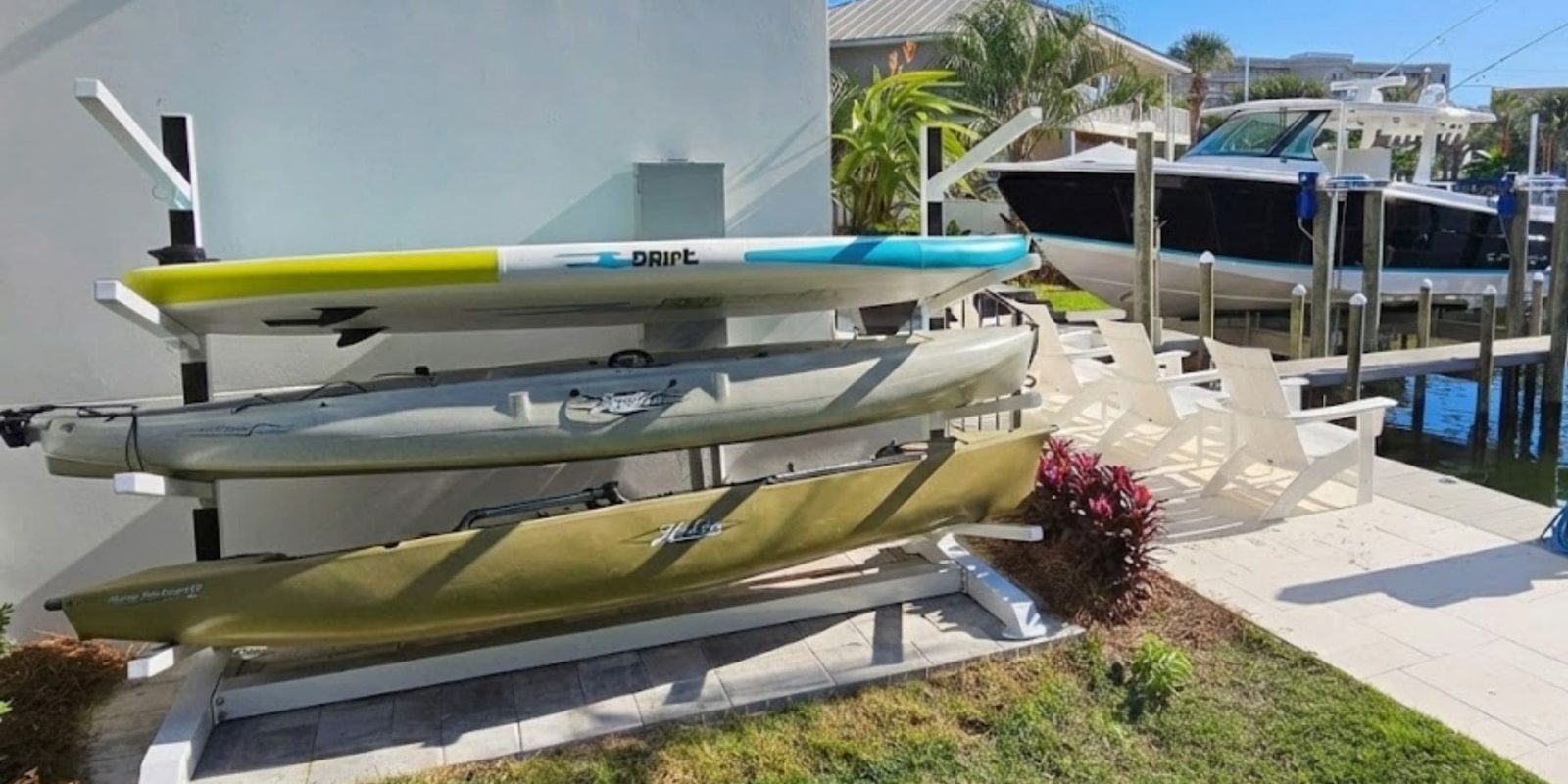 The Paddler View 3 by Gem Kayak Storage & SUP Racks The Paddler View 3 by Gem Kayak Storage & SUP Racks