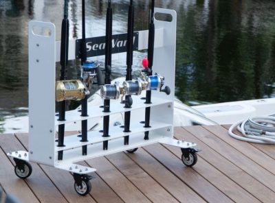 The Glide Main Mobile Rod Caddy