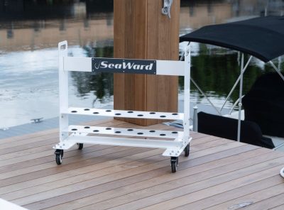 The Glide View 2 Mobile Rod Caddy