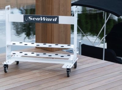 The Glide View 2 Mobile Rod Caddy