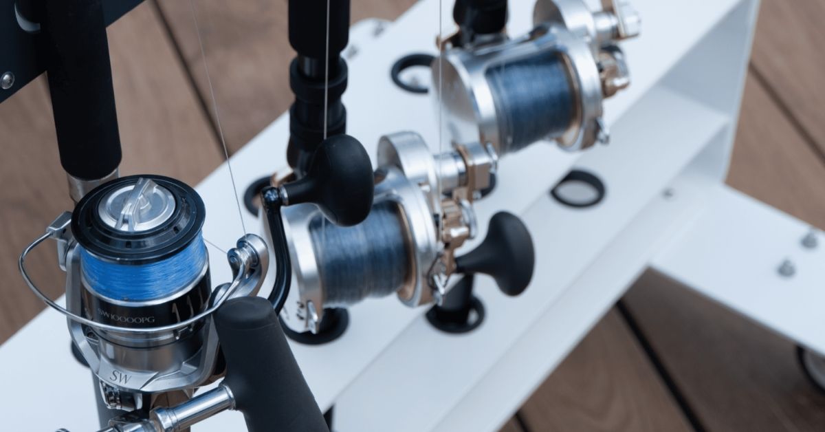 The Glide View 3 Mobile Rod Caddy The Glide View 3 Mobile Rod Caddy