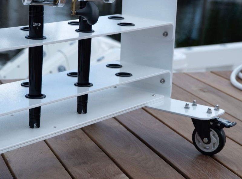 The Glide View 4 Mobile Rod Caddy