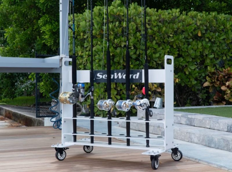 The Glide View 8 Mobile Rod Caddy